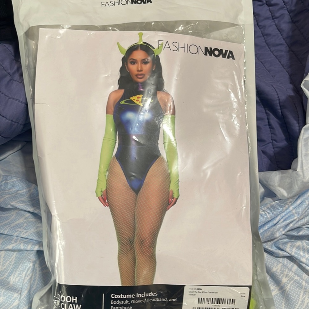 Fashion nova Ooooh The Claw 4 piece Costume Set 1X/2X